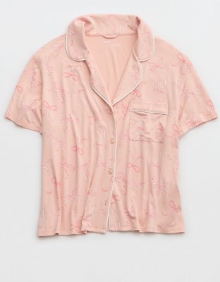 Aerie Real Soft® Short Sleeve Pajama Shirt