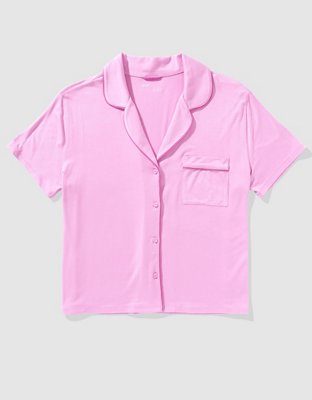 Aerie Real Soft® Short Sleeve Pajama Shirt