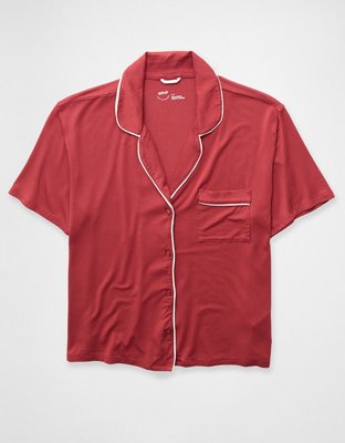 Aerie Real Soft® Short Sleeve Pajama Shirt