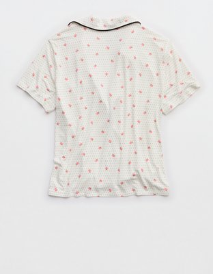Aerie Real Soft® Short Sleeve Pajama Shirt