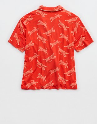 Aerie Real Soft® Short Sleeve Pajama Shirt
