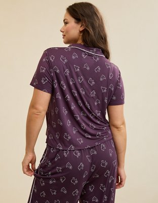 Aerie Real Soft® Short Sleeve Pajama Shirt