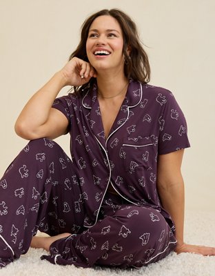 Aerie Real Soft® Short Sleeve Pajama Shirt