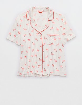 Aerie Real Soft® Short Sleeve Pajama Shirt