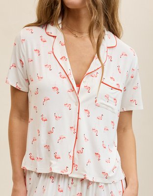 Aerie Real Soft® Short Sleeve Pajama Shirt