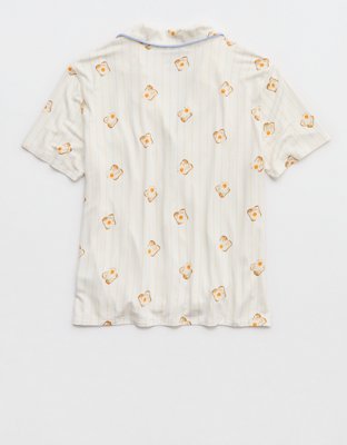 Aerie Real Soft® Short Sleeve Pajama Shirt