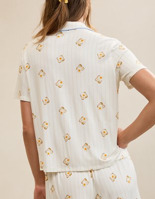 Aerie Real Soft® Short Sleeve Pajama Shirt