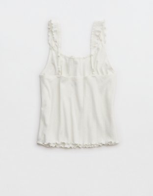 Aerie Off-Duty Pointelle Tank Top