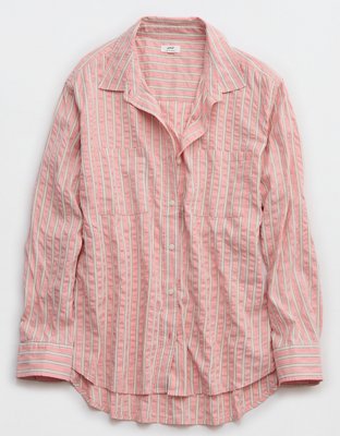 Aerie Off-Duty Seersucker Shirt