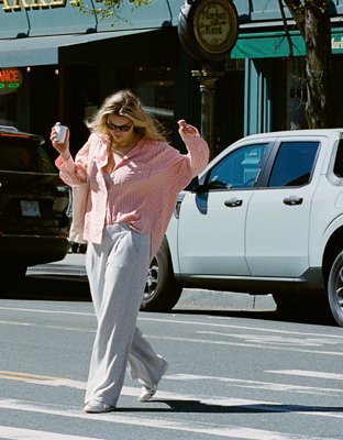Aerie Off Duty Camisa de Cloqué