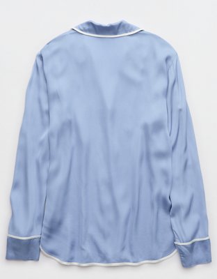 Aerie Off-Duty Satin Shirt