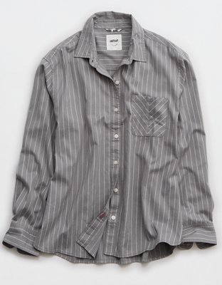 Aerie Camisa de Pijama de Flannel