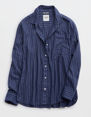 Aerie Off-Duty Flannel Pajama Shirt