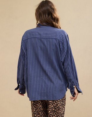 Aerie Off-Duty Camisa de Pijama de Flannel