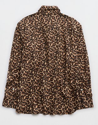 Aerie Off-Duty Flannel Pajama Shirt