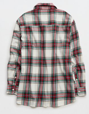 Aerie Off-Duty Camisa de Pijama de Flannel