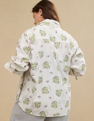 Aerie Disney Flannel Pajama Shirt