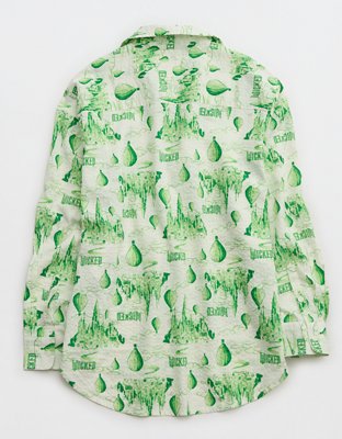 Aerie x Wicked Camisa de Cloqué