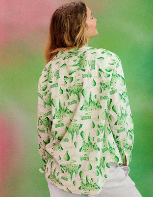 Aerie x Wicked Camisa de Cloqué