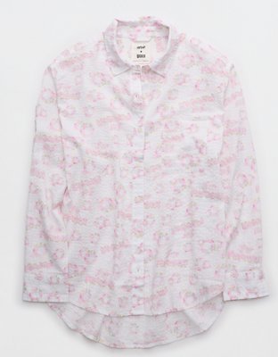 Aerie x Wicked Seersucker Shirt