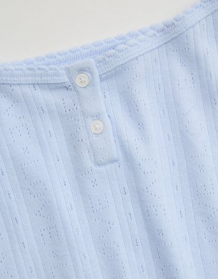 Aerie Off-Duty Pointelle Tank Top