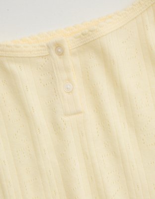 Aerie Off-Duty Pointelle Tank Top