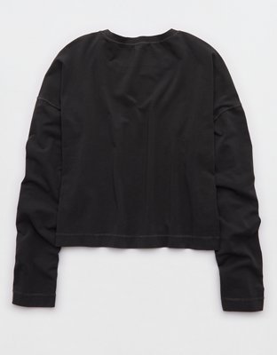 Aerie Dream Jersey Long Sleeve Top