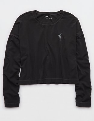 Aerie Dream Jersey Long Sleeve Top