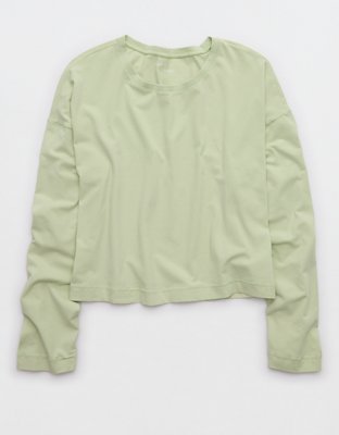 Aerie Dream Jersey Long Sleeve Top