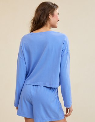 Aerie Dream Jersey Long Sleeve Top
