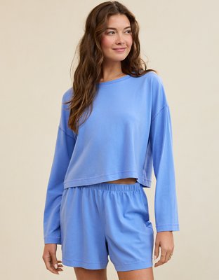 Aerie Dream Jersey Long Sleeve Top