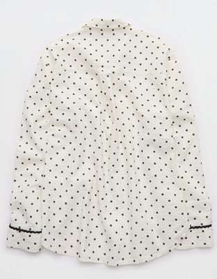 Aerie Seersucker Pajama Shirt
