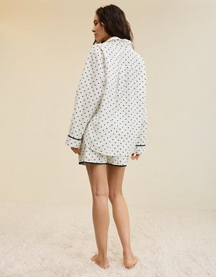 Aerie Seersucker Pajama Shirt