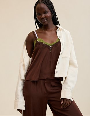 Aerie Satin Pajama Cami | Aerie