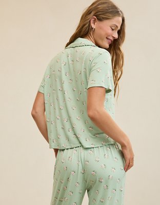 Aerie Real Soft® Ruffle Pajama Shirt