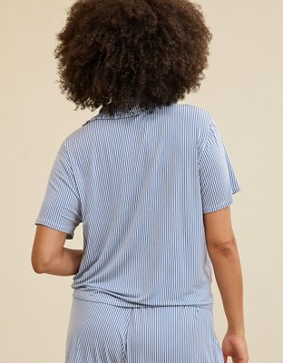 Aerie Real Soft® Ruffle Pajama Shirt