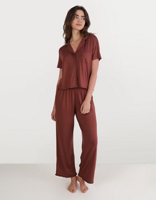 Aerie Real Soft® Ruffle Pajama Shirt