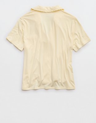 Aerie Real Soft® Ruffle Pajama Shirt