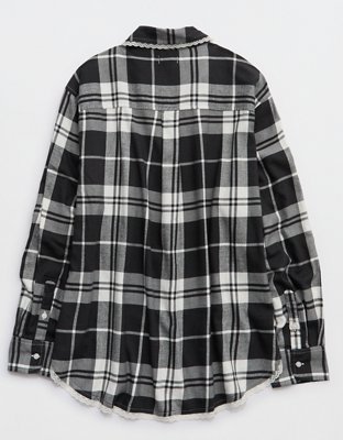 Aerie Flannel Pajama Shirt