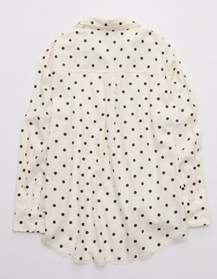 Aerie Flannel Pajama Shirt