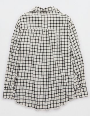 Aerie Flannel Pajama Shirt