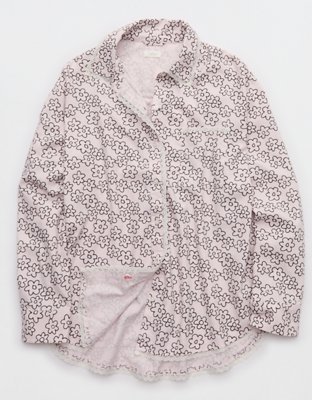 Aerie Flannel Pajama Shirt