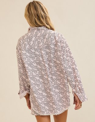 Aerie Flannel Pajama Shirt