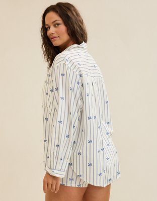 Aerie Flannel Pajama Shirt