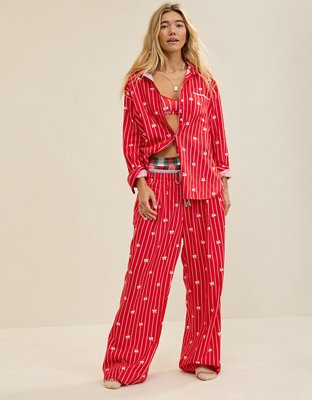 Aerie Flannel Pajama Shirt