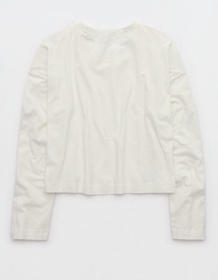 Aerie Dream Jersey Long Sleeve Top
