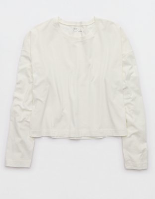 Aerie Dream Jersey Long Sleeve Top