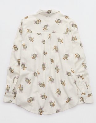 Aerie Flannel Pajama Shirt