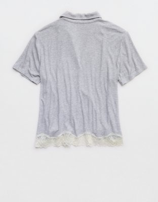 Aerie Real Soft® Ribbed Pajama Shirt