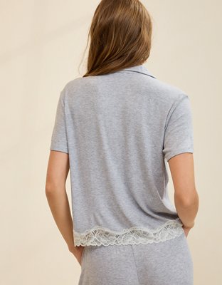 Aerie Real Soft® Ribbed Pajama Shirt